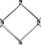 Galvanized Diamond Mesh